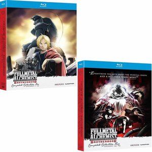 Fullmetal Alchemist Brotherhood Complete Series 1&2 BLU-RAY Discs - FMA Blu-Ray